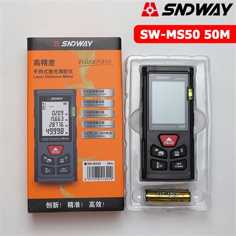 Thước đo khoảng cách bằng tia laser SNDWAY SW MS50 MS70 MS100 Shopee