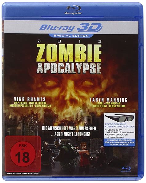 Amazon 2012 Zombie Apokalypse REAL 3D Blu Ray DVD Video Deutsche