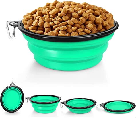 Collapsible Dog Bowls Water Portable Travel Pet Food Feeding Cat Bowl