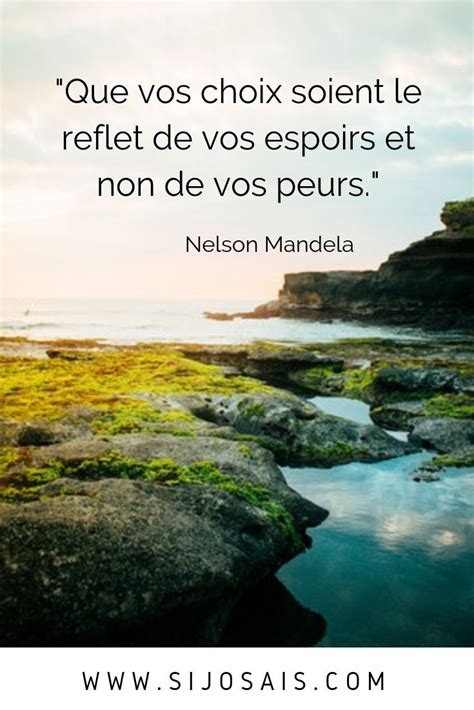 Citation Que Vos Choix Soient Le Reflet De Vos Espoirs Et Non De Vos