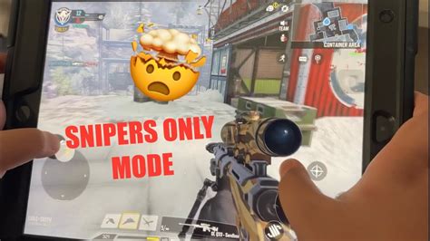 Year Old Kid Plays Call Of Duty Mobile Snipers Only Mode Codm