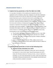 Sample Bsbldr Task Pdf Assessment Task Explain The Key