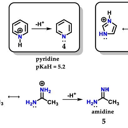 Protonated Structures Of Pyrrole Pyridine And Imidazole With