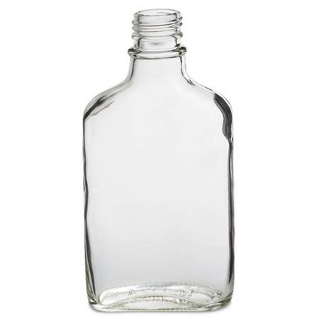 200 Ml Clear Glass Flask Bottles Cap Not Included Berlin