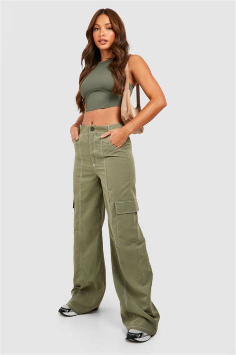 Tall Trousers Long Leg Trousers For Women Boohoo Uk