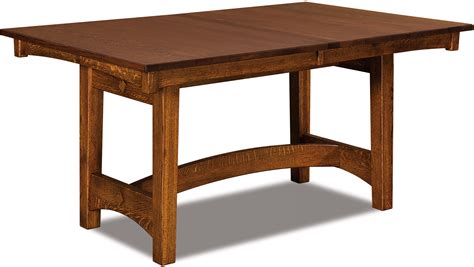 Arts & Crafts Kitchen Table | Solid Hardwood Dining Table | Amish Table