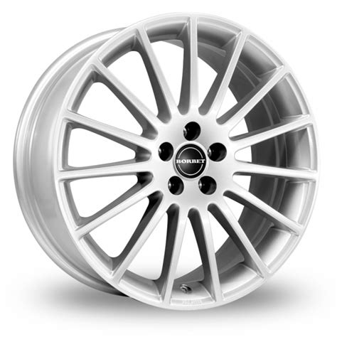 Borbet Ls Silver Alloy Wheels Wheelbase