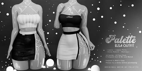 Second Life Marketplace Palette Elsa Set [demo]