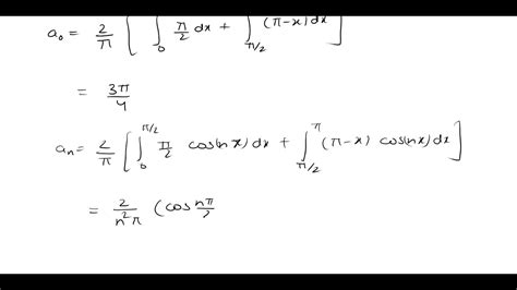 Find The Fourier Cosine Series And The Fourier Sine Series Sketch Fx And Its Two Periodic