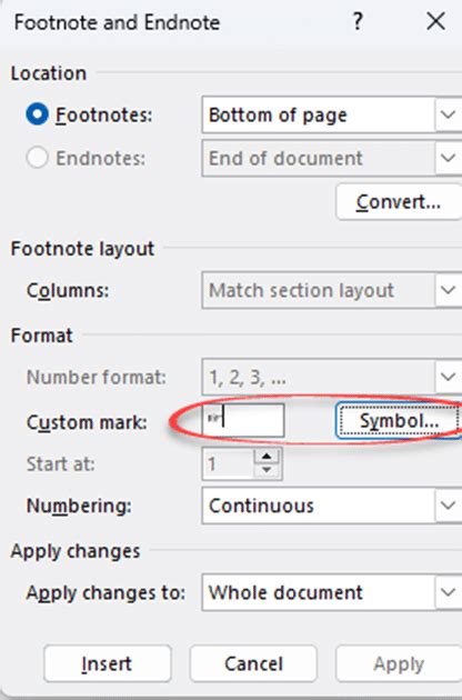 Choose your own Footnote or Endnote symbols in Microsoft Word - Office Watch