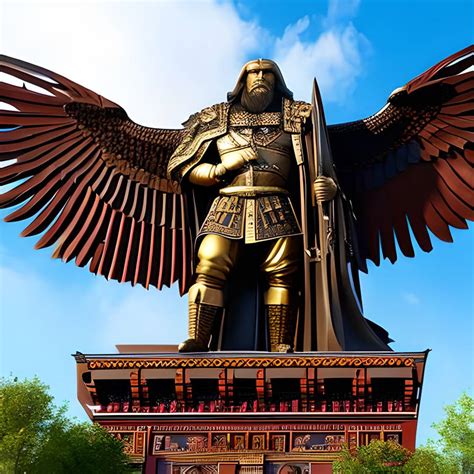 Genghis Khan statue by CarlJohnsonfan1992 on DeviantArt