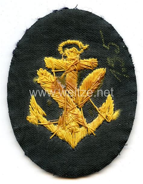 Kriegsmarine Ärmelabzeichen Laufbahn Schreibermaat 443103 Insignia