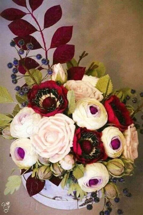 DIY Crepe Paper Flower Bouquet