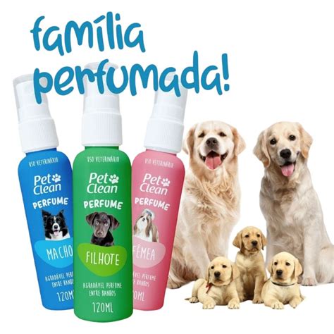 Perfume Para Cachorro Gato Banho E Tosa Pet Clean Ml Fragr Ncias