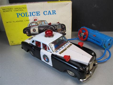 Yonezawa Battery Operated Bentley Police Car Catawiki