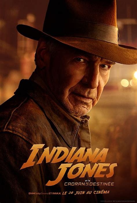 Affiche Du Film Indiana Jones Et Le Cadran De La Destin E Photo Sur