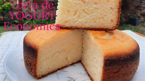 Torta De Yogurt De Un Huevo F Cil Bizcochuelo Esponjoso Con Aceite Y