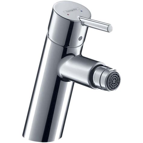 Hansgrohe Talis Chrome Single Lever Bidet Mixer Tap With Pop Up Waste