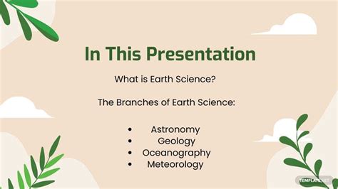 Earth Science Presentation - Download in PDF, PowerPoint, Google Slides ...