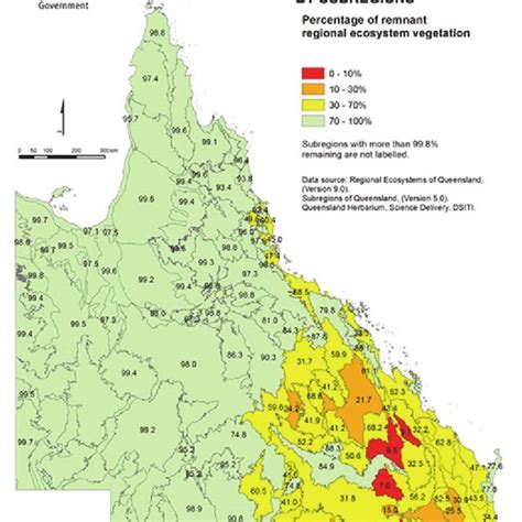 Pdf Remnant Regional Ecosystems Vegetation In Queensland