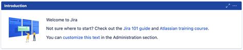 How To Configure Jira S Introduction Gadget Jira Atlassian