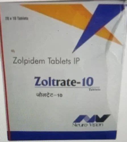 Ambien Zolpidem 10mg At Rs 4450 Box Sonipat ID 2853321080162