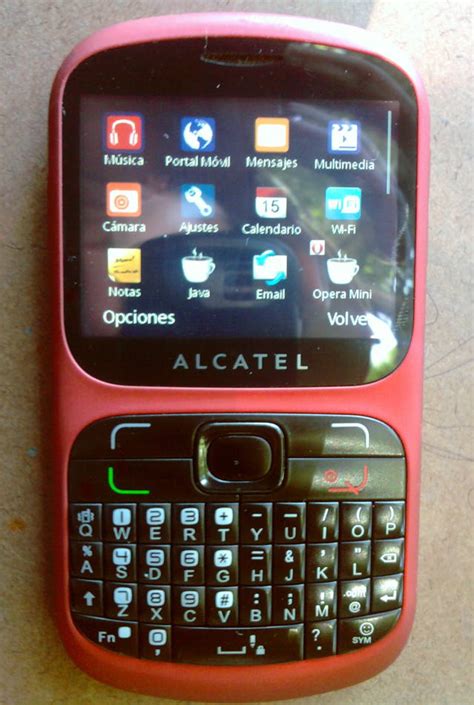 Alcatel one touch 813, un teléfono con pantalla táctil, wifi y barato ...