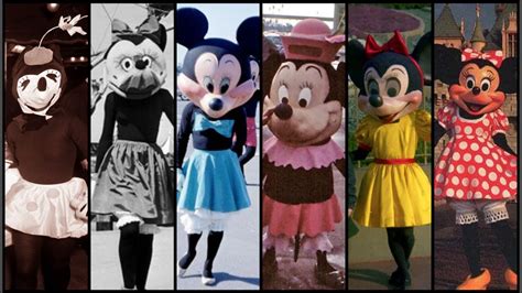 Evolution Of Minnie Mouse In Disney Theme Parks Distory Ep 6 Disney