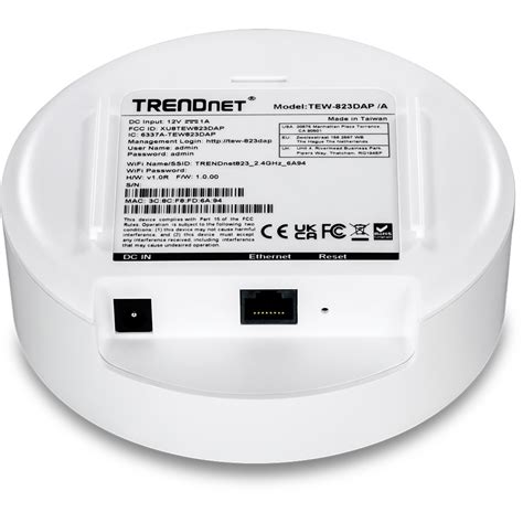 Ac Dual Band Poe Indoor Wireless Access Point Trendnet Trendnet