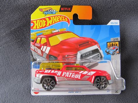 13 Netflix Let S Race Hot Wheels SURF DUTY Rot Kaufen Auf Ricardo