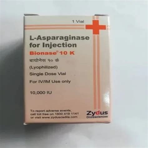 L Asparaginase 10 000iu Injection Bionase 10000 KU At Best Price In Mumbai