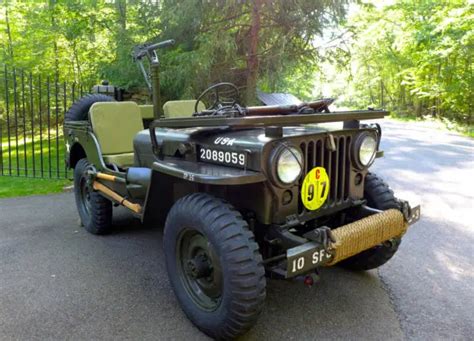 1952 Willys M38 Army Jeep Fully Restored Military Antique Classic For