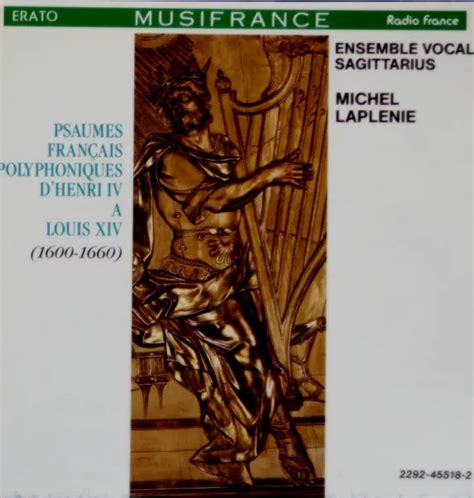 MICHEL LAPLENIE PSAUME Polyphoniques Francais D Henri IV A Louis XIV