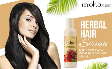 Buy Moha Herbal Hair Serum For Men And Women Non Sticky And Non Greasy Hair Serum For Silky