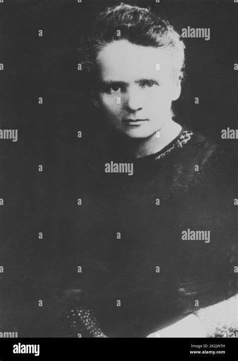 Marie Curie 1867 1934 Polish Born French Physicist Award Nobel Prize