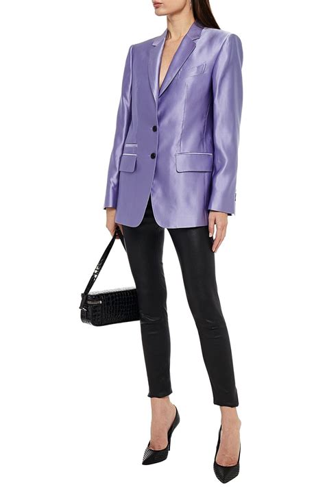 Tom Ford Duchesse Silk Satin Blazer The Outnet