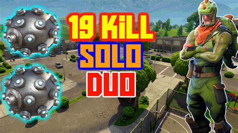 Kill Solo Duo Gameplay Fortnite Battle Royale Youtube