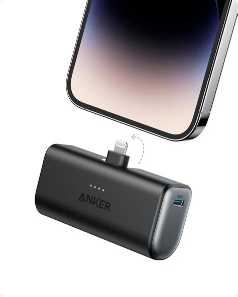 TESSAN Mini Power Bank 5000 Mah Bateria Portatil Con Conector USB C