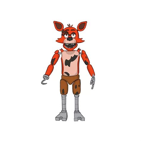 How To Draw Foxy Easy Drawing Art