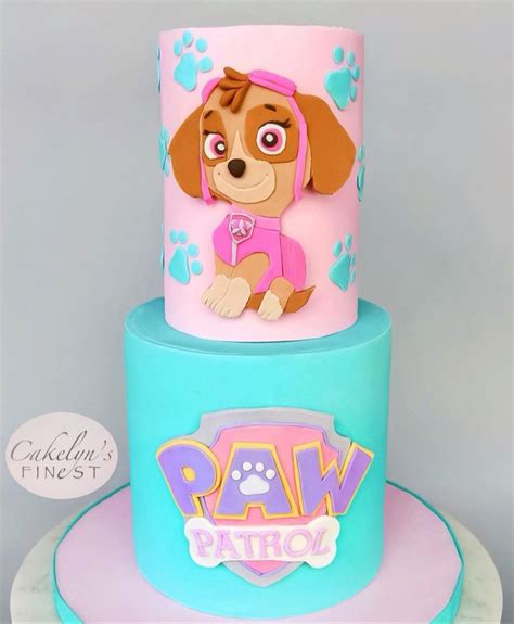 Girl Paw Patrol Party Paw Patrol Cake Paw Patrol Birthday Birthday