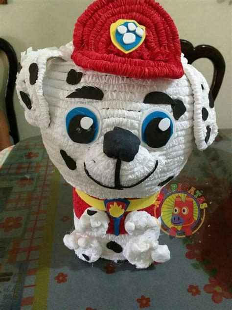 Centro De Mesa Marshall Paw Patrol Mini Pi Atas Pi Ata Infantiles