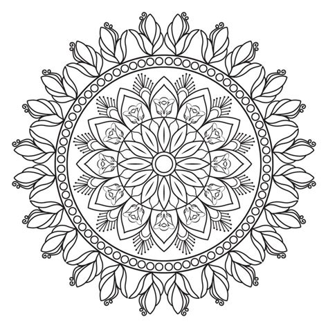 Mandala Vector Design Template Svg Ai Eps Pdf Png File