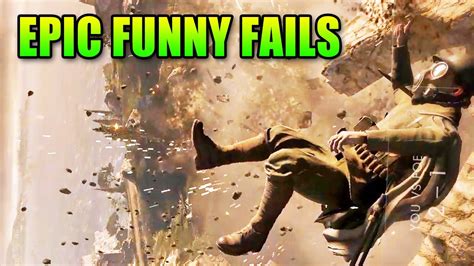 Battlefield Epic Funny Fails Bf Squad Gameplay Youtube