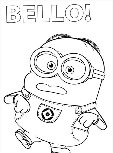 Coloriage Minion De Moi Moche Et Mechant 19 Dessin Vrogue Co