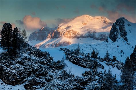 Dolomites. Winter on Behance