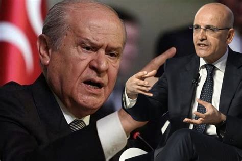 Bahçeli den Mehmet Şimşek e zehir zemberek sözler Patronlar Dünyası