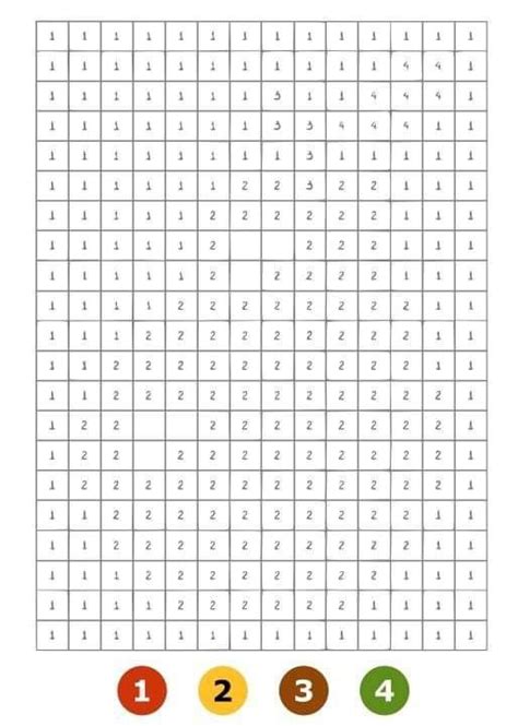 The Number Line With Four Different Numbers In Each Row And One Is