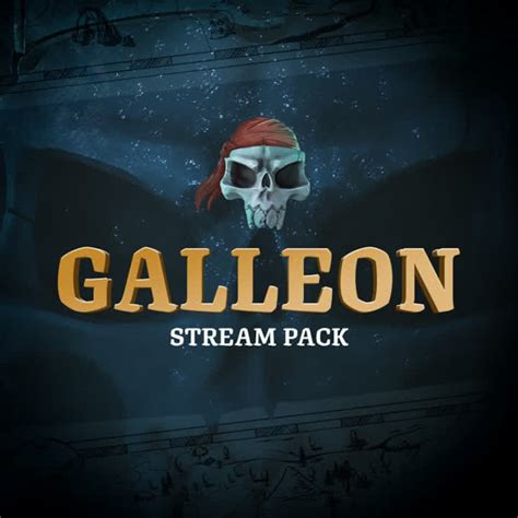 Galleon Animated Stream Twitch Overlays Pack Pirate Sea Of Thieves