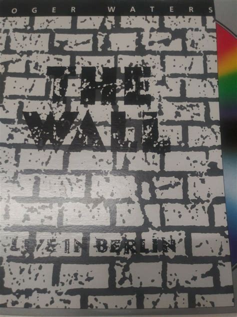 Mavin The Wall Laserdisc Roger Waters Live In Berlin Concert Ld Pink