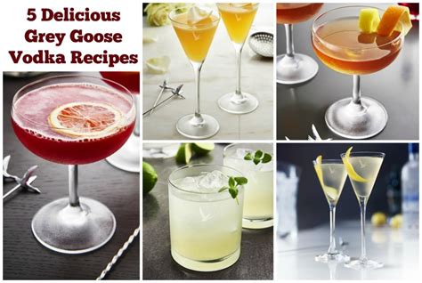 5 Delicious Grey Goose Vodka Cocktail Recipes Inspired By Movies Mocha Man Style